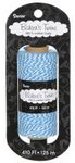 Darice BT100, Baker's Twine - Cotton, Blue & White, 410', 1ct