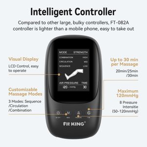 FIT KING Leg Massager – Medium Size Compression Therapy