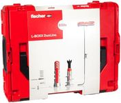 fischer L-BOXX 102 PowerFast II PH DuoLine Assorted Box 833pcs (770x DuoPower, 45x DuoBlade, 18x DuoTec) Standard Fasteners for All Building Materials Safe and Convenient Transport