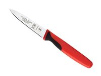 Mercer Culinary M23930RD Millennia Paring Knife, Red, 3-Inch, 6" Narrow Boning Knife