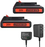 2 Packs 20V 3.6Ah Replacement Batte