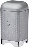 KitchenCraft Lovello Sugar Canister 11x18cm 1.5L Grey