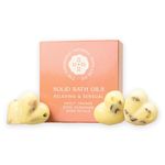 Sweet Orange and Geranium Solid Bath Melts | Soothes & Relaxes Mind and Body | Enriched with Essential Oils | 4 x 10g | Pocket Size & Travel Friendly | Edinburgh Skin Care Company