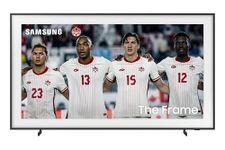 Samsung 55 inch The Frame TV, LS03HE, Art Mode, Glare Free, 144Hz Refresh Rate, Quantum HDR, QLED, Smart TV, 4k Upscaling, Dolby Atmos, Samsung TV, Television (QN55LS03HEFXZC, 2026)