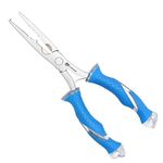 Cuda 8" Titanium Bonded Stainless Steel Freshwater Plier with Ring Splitter (18112)