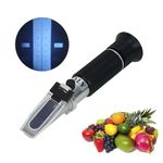 NANBEI 0-80% Brix Meter Refractometer, Refractometer Honey,Portable Refractometer for Honey,Digital brix Refractometer for Measuring Sugar Content in Honey, Fruit,Maple Syrup and Other Sugary Drink