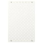 IKEA Skadis Pegboard White 503.208.05 Size 14 ?x22, Fiberboard, Acrylic paint Metal parts: Steel, Powder coating