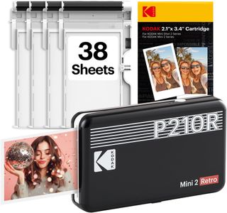 KODAK Mini 2 Retro Portable Photo Printer – Wireless Instant Prints