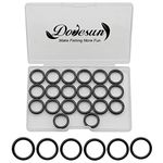 Dovesun Fishing Rod Repair Kit 20PCS Fishing Rod Guide Repair Kit Rod Ceramic Guides Ring 30# (1.18in/29.9mm)-20PCS