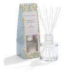 Hassett Green London Fragrance Oil Reed Diffuser - 100ml Glass Bottle with 8 Fibre Reeds - Natural Cotton