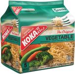 KOKA Orienta Instant Noodles The Original Vegetable Flavour(Pack Of 5) With Flavouring Oil "(Halal Certified)" - Vegetarian - 85 Gm