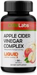 CGM Labs- Liquid Apple Cider Vinegar in Softgels- Weight Control, Detox, Digestion - High Bioavailability, The Most Advanced Apple Vinegar Yet! (90)