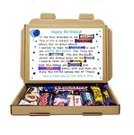 Personalised Birthday POEM Chocolate Treats Box Gift Hamper Sweet Present - Hug in a box - Thoughtful fun Gift (Grandad)