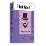 HOT SHOT Super Dotted Extra Time Condom for Men -10 Count