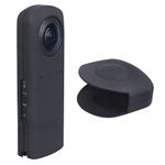 TIUIHU Silicone Case for Ricoh Theta Z1 360 Degree Camera，Skin for Ricoh Theta Z1 Waterproof Protection (Black)