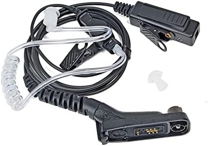 HYSHIKRA Auricolare con tubo acustico con microfono compatibile con Motorola DP3400 DP4400 DP4800 DGP4150 XiR-P8200 Xpr-6300 Radio bidirezionale multi-pin