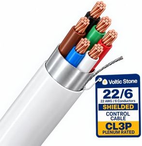 22/6 Shielded Security/Alarm/Low Voltage Control Wire, ETL Listed CL3P