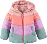 OshKosh B'Gosh Little Girls' Heavy Weight Winter Coat - Multi Color 5/6