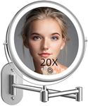 Wall Mounted Lighted Makeup Vanity 