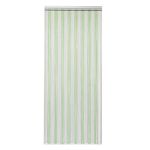 Shoze Door Fly Screen 214 x 90cm Aluminium Chain Curtain Metal Door Curtain Insect Screen Strip Blinds Keeps Out Flies Pest Insect Bees for Doorways Divider Green Silver