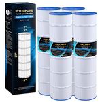 POOLPURE C-7468 Filter Replaces Jandy CL 460, CV460, PJAN115, Ultral-A9, Unicel C-7468, Filbur FC-0810, Excel Filters XLS-705, FC-6410, Aladdin 21501, Baleen AK-60432, 4X115 sq.ft Cartridge 4 Pack