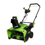 Greenworks 60V 22-Inch Cordless Snow Blower Thrower, Led Lights&180° Adjustable Chute, 13" Clearing Depth&25ft Throw Distance, Electric Snow Removal Tool for Driveway Sidewalk Patio (Tool Only)