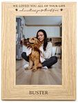 Personalised Pet Memorial Photo Frame