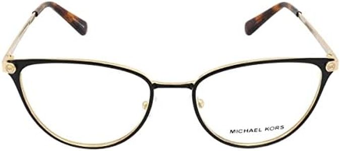 Michael Kors Cairo Demo Cat Eye Ladies Eyeglasses MK3049 1334 52, Black, 52