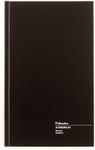 Blueline Record Book 12.5x7.875-Inch 200 Pages, Black (A790200.01)