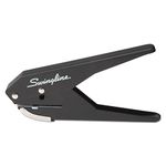 Swingline Low Force 1-Hole Punch, 20-Sheet Capacity, Black (7471174017)