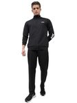 hummel Promo Men's All weather Regular Fit Track Suit with Zipper and Pockets Comfortable Breathable Stretchable Soft Fabric For Everyday Use Ideal for Gym Training or Running Loungwear