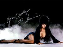 Elvira Mistress of The Dark Signed Autographed Photo Poster Memorabilia A4 210x297mm