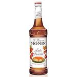 Monin - Maple Pancake Syrup, Sweet Maple Flavor, Great for Lattes, Iced Coffees, and Shakes, Gluten-Free, Vegan, Non-GMO, Glass Bottle (750 ml)