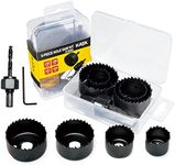 KATA 6PCS Hole Saw Kit 1-1/4" to 2-