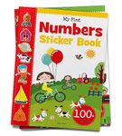 My First Numbers Sticker Book: Exciting Sticker Book With 100 Stickers