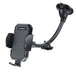 FLOVEME Car Phone Holder Windscreen Upgraded Long Arm Gooseneck Adjustable Car Phone Mount Compatible with iPhone 13 12 Pro Max Samsung Holder in Car