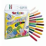 Toy Color Magic Colour Changing Felt Tip Pens for Children, Pack of 12, Washable