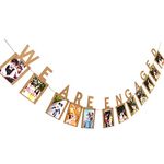 Losuya WE ARE ENGAGED Photo Banner Frame Bunting Wedding Bridal Party Hanging Decoration