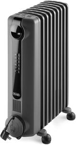 De'Longhi Radia S Oil Radiator Heater, 2000W – Grey