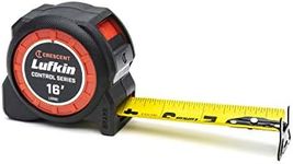 Crescent Lufkin 1-3/16 x 16' Command Control Series Yellow Clad Tape Measure - L1016C