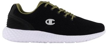 Champion Men's Athletic-Sprint Winterized Sneakers, Black (KK009), 9.5 UK