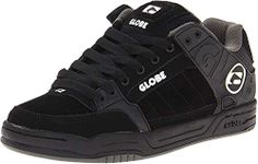 Globe Men's Tilt Sneaker, Black/Black TPR, 10 UK