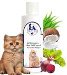 THE PET MOM Persian Cat Shampoo Hair Fall Control Help In Hair Shed Control,Strengthening Coat & Reduces Hair Fall,Soft,Cleans & Conditions|Cat Hair De-Shedding Cleanser|All Cat Breed - 200 Milliliter