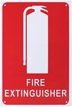 Family First Fire Extinguisher Location Sign