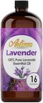 Artizen - Pure Lavender Essential Oil Bulk, 16oz - Lavender Essential Oil Large Bottle for Diffusers, Home Care, Candles - Aromatherapy Diffuser Oil - Lavender Oil Spray - Lavender Oil for Cleaning