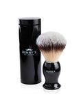 Shaving Brush | FREE Travel Case | BENNY'S | Luxury Brush | Gentle Exfoliator | Removes Dirt, Dead Skin and Reduce Blemishes | Men's Gift Idea | Creates The Best Shaving Cream Lather | Made in The UK