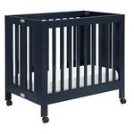 babyletto Origami Mini Crib, Navy