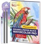 Tritart Watercolour Pad A5 Set/White / 55 Sheets | Watercolour Paper 300 g A5