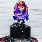 Bright Wood Craft Presents Personalized Cake Topper for Birthday, Anniversary and Engagement Decoration