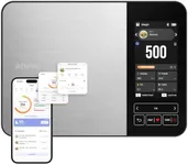 RENPHO Smart Food Kitchen Scale with Nutritional Calculator, TFT Color Display, Instant Macro, Carb Tracker, Digital Food Scale for Weight Loss, Sync with Apps, Rechargeable, Stainless Steel